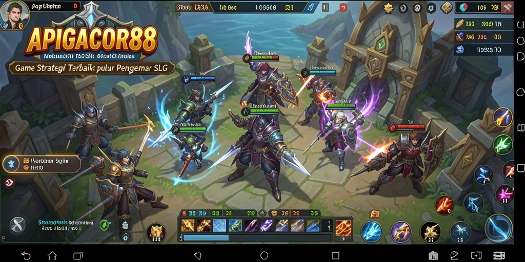 Tampilan gameplay APIGACOR88 yang menegangkan dan strategis.