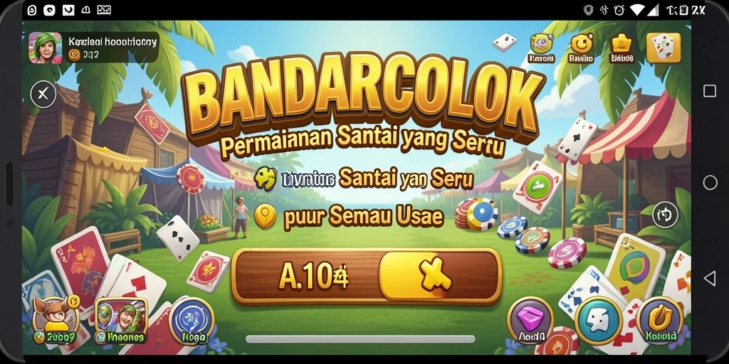 Screenshot menampilkan gameplay seru dan interaktif BANDARCOLOK.