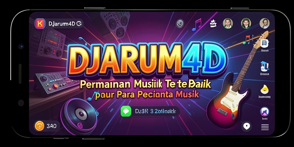 Screenshot gameplay DJARUM4D menampilkan keseruan bermain musik.