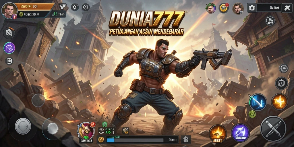 Tampilan menarik dari gameplay DUNIA777 yang penuh aksi.