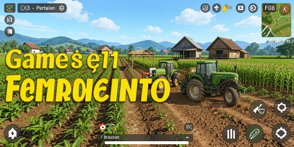 Gameplay seru dengan kegiatan pertanian yang menantang.