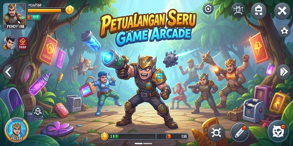 Screenshot FENDY188 menampilkan karakter dalam aksi gameplay yang seru.