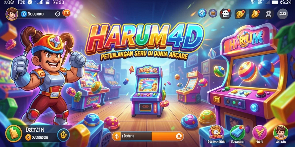 Tampilan gameplay menarik dari HARUM4D dengan grafis menawan.