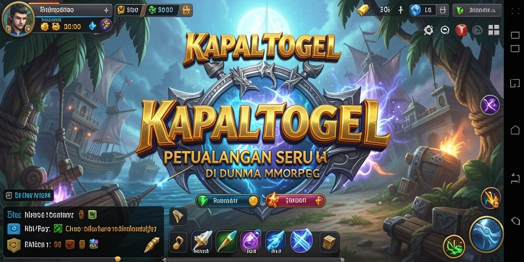 Tangkapan layar gameplay KAPALTOGEL yang menampilkan pertempuran seru di dunia MMORPG.