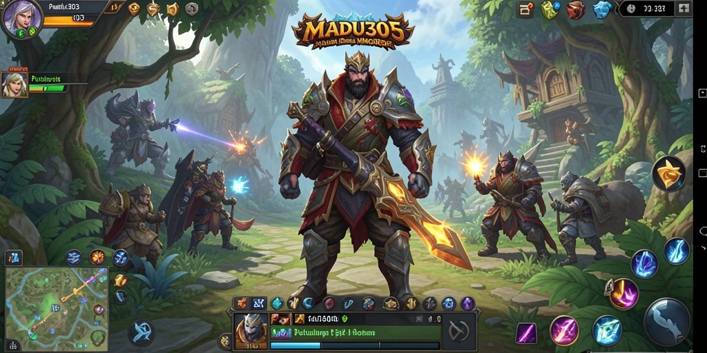 Tampilan gameplay seru di dunia <strong>MADU303</strong> yang menakjubkan.