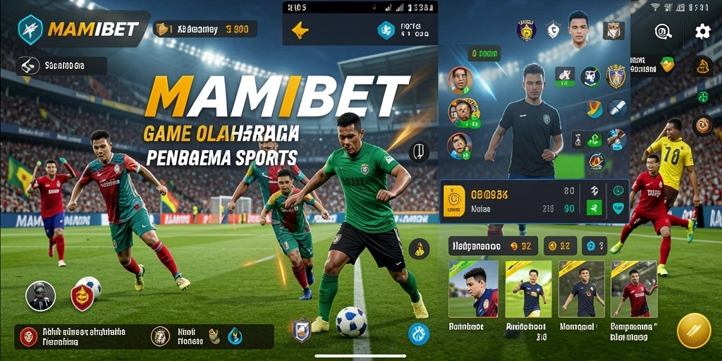 Tampilan gameplay <strong>MAMIBET</strong> yang penuh aksi dan berbagai olahraga