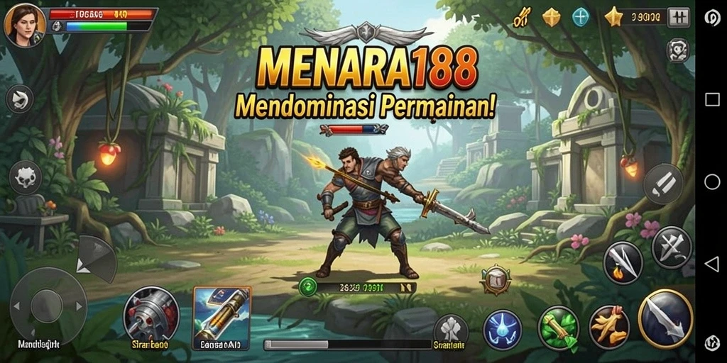 Tampilan gameplay MENARA188 yang menarik dan penuh taktik.