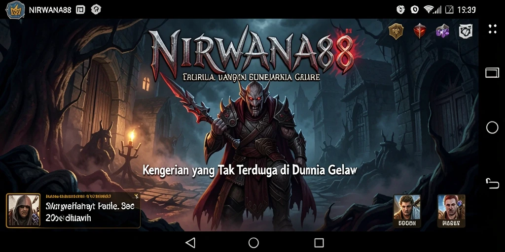 Tampilan menyeramkan gameplay NIRWANA88 yang adiktif.