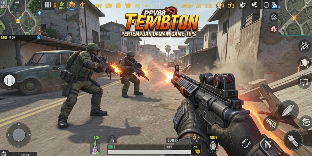 Screenshot gameplay PPV88 menampilkan aksi pertempuran yang mendebarkan.
