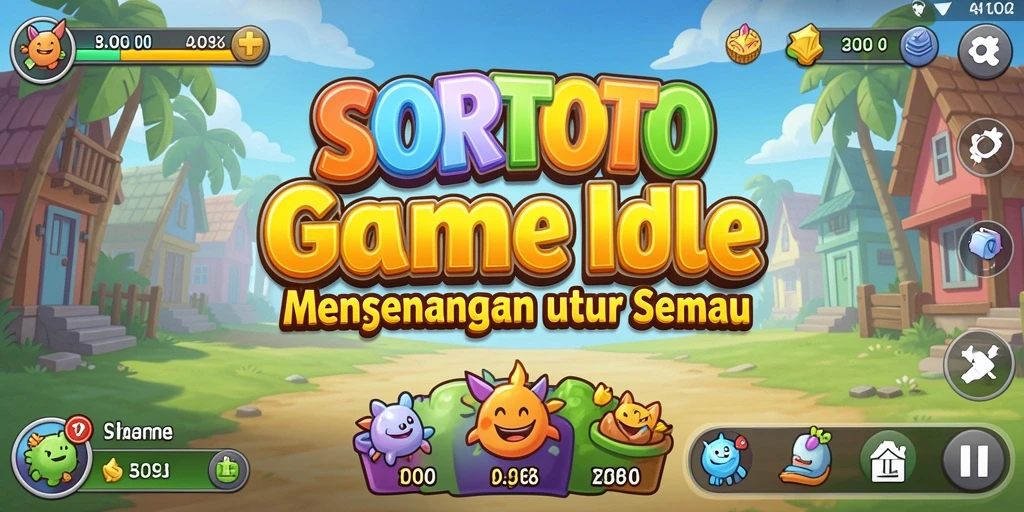 Tampilan screenshot SORTOTO menampilkan gameplay yang menyenangkan dan interaksi pengguna.