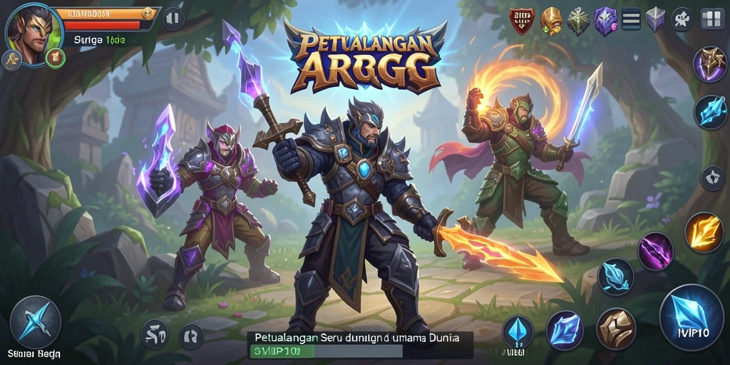 Tampilan gameplay SVIP10 dengan aksi seru dan karakter menawan.