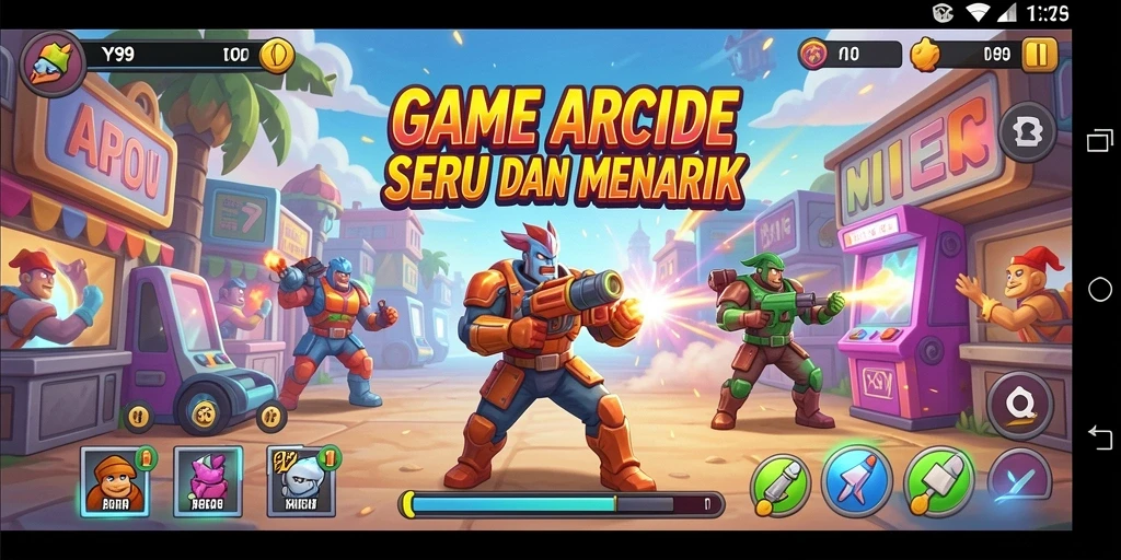 Tangkapan layar gameplay Y89 yang seru dan penuh aksi.
